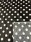 1 Yard Poly Cotton Fabric 1" Polka Dot Print, 58" Wide Durable Material for Apparel & Crafts